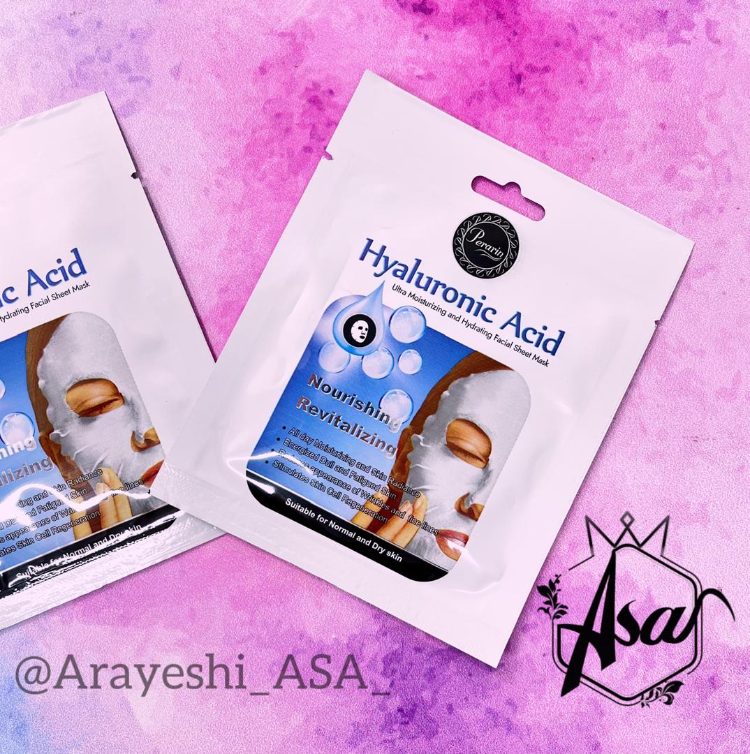 ماسک ورقه ای صورت حاوی هیالورونیک اسید پرارین - Hyaluronic Acid Perarin Sheet Mask