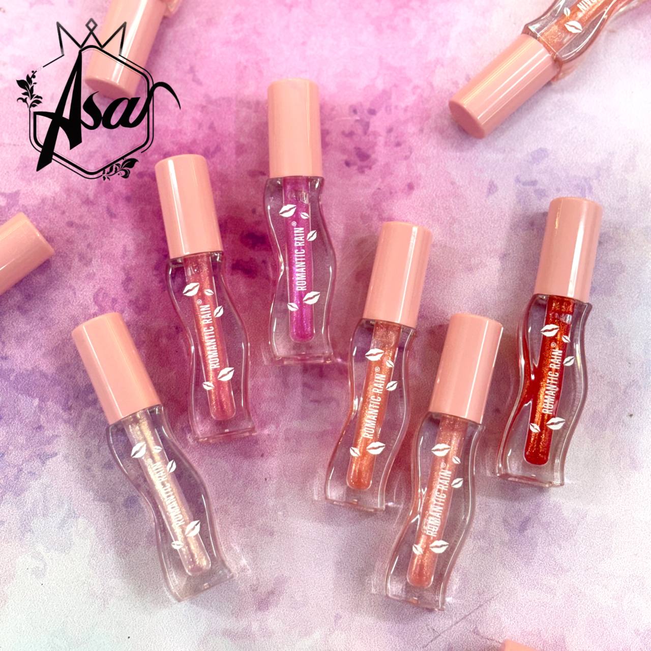 لیپ گلاس رمانتیک رین طرح گیسو