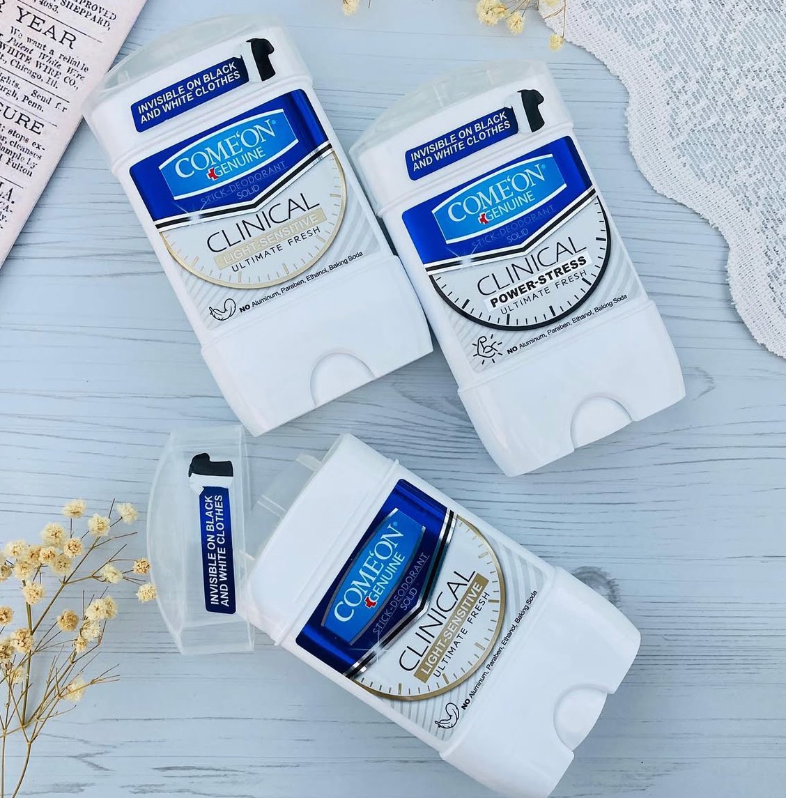 مام صابونی کلینیکال کامان مدل LIGHT SENSITIVE 