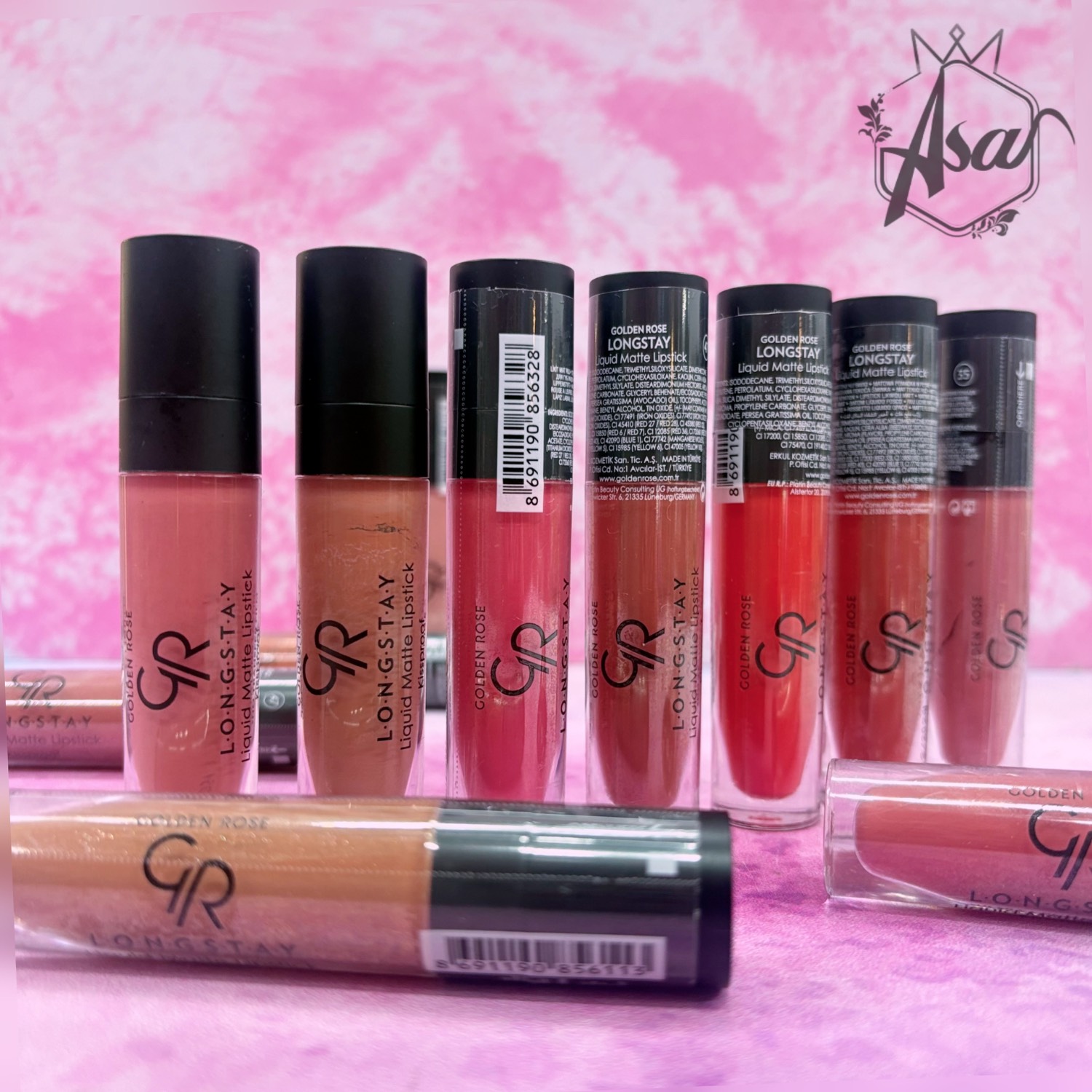 رژ لب مایع گلدن رز Golden roze
