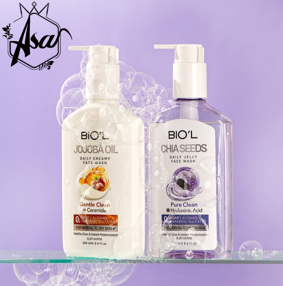 کرم ژل شست و شو  صورت بیول Biol