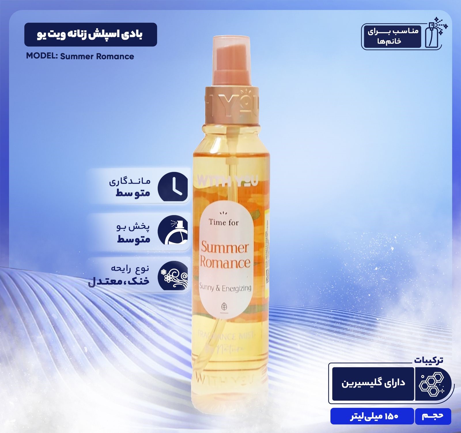 بادی اسپلش ویت یو WITH YOU 