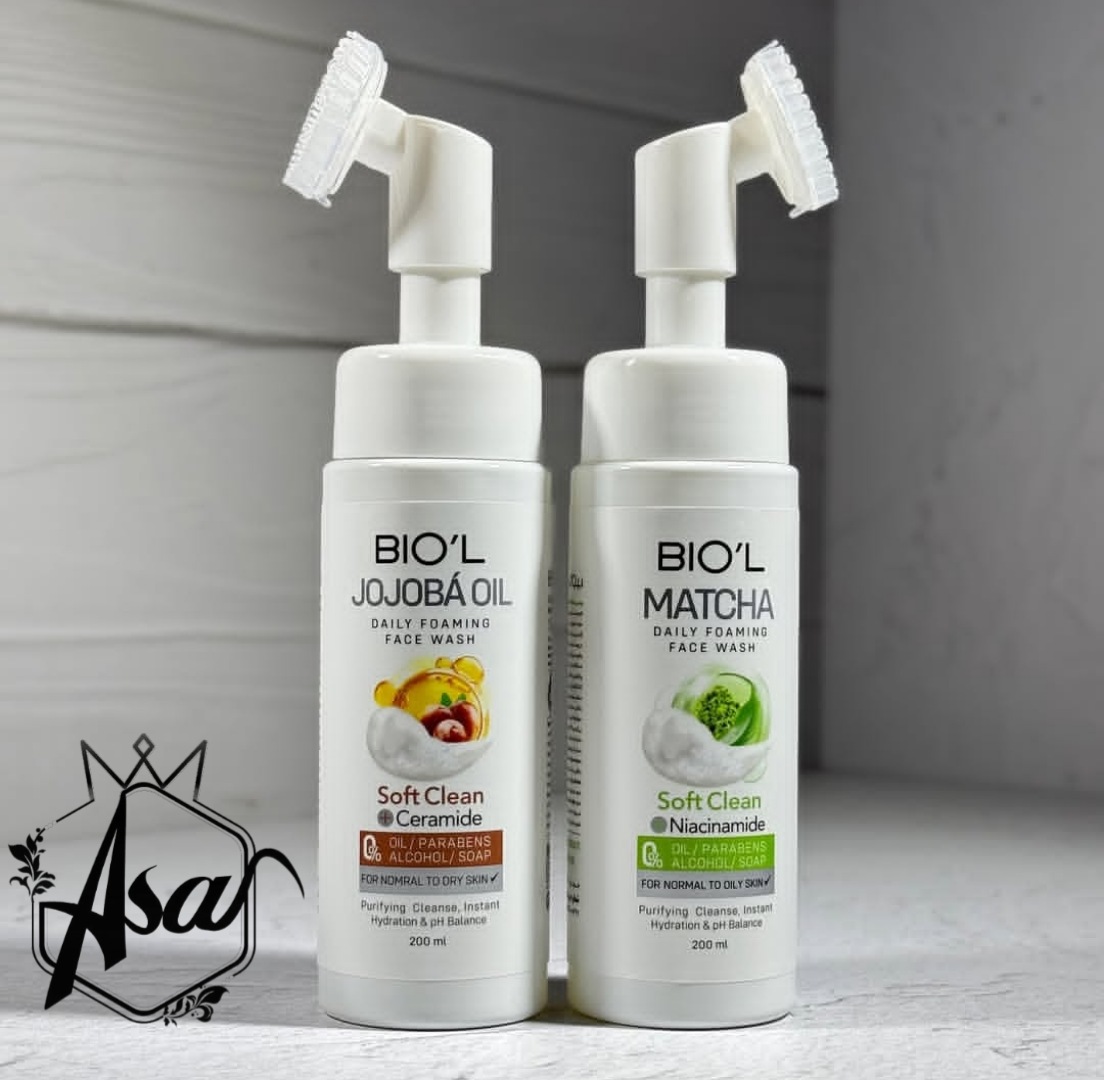 فوم شست و شو صورت بیول Biol