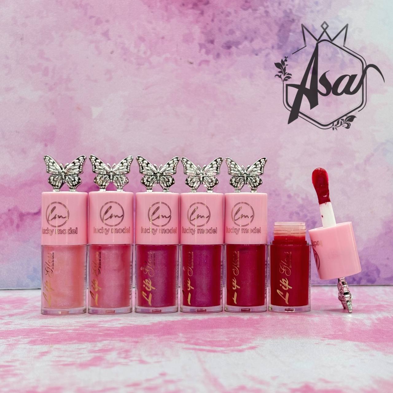 لیپ گلاس شاین دار پروانه