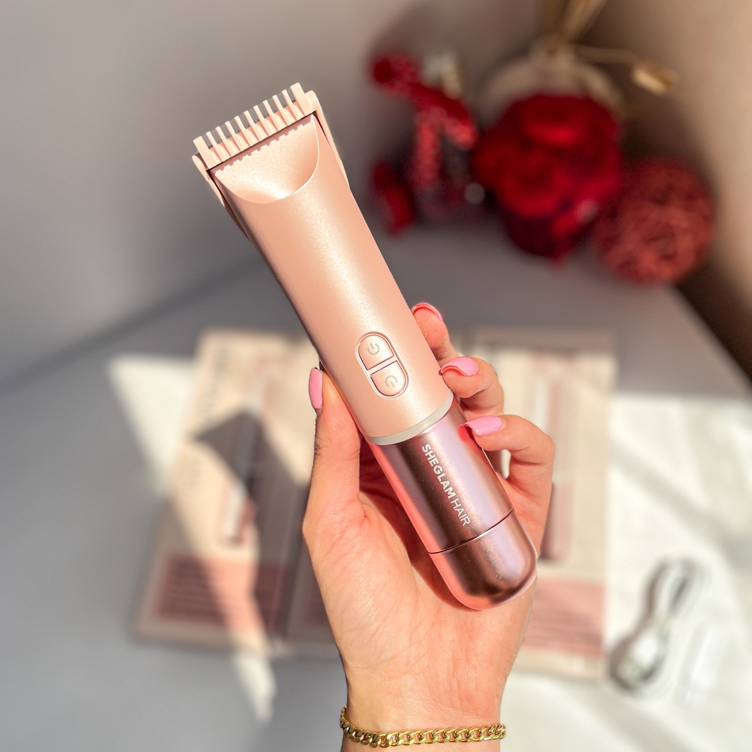 ماشین اصلاح موی صورت و بدن بانوان شیگلم مدل Smooth Moves Dual-Head