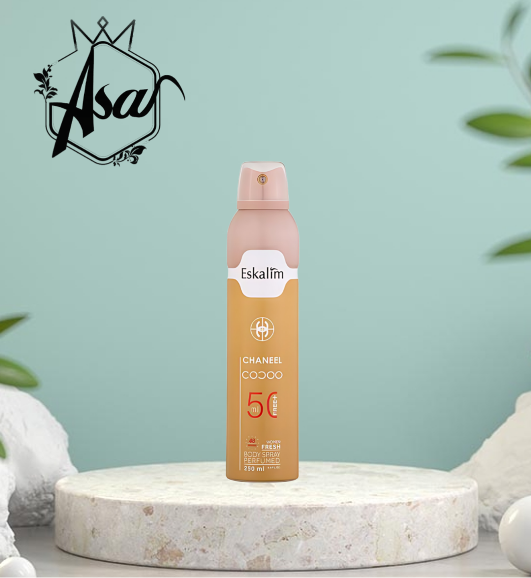 اسپری بدن زنانه اسکالیم مدل Cocoo Chaneel 