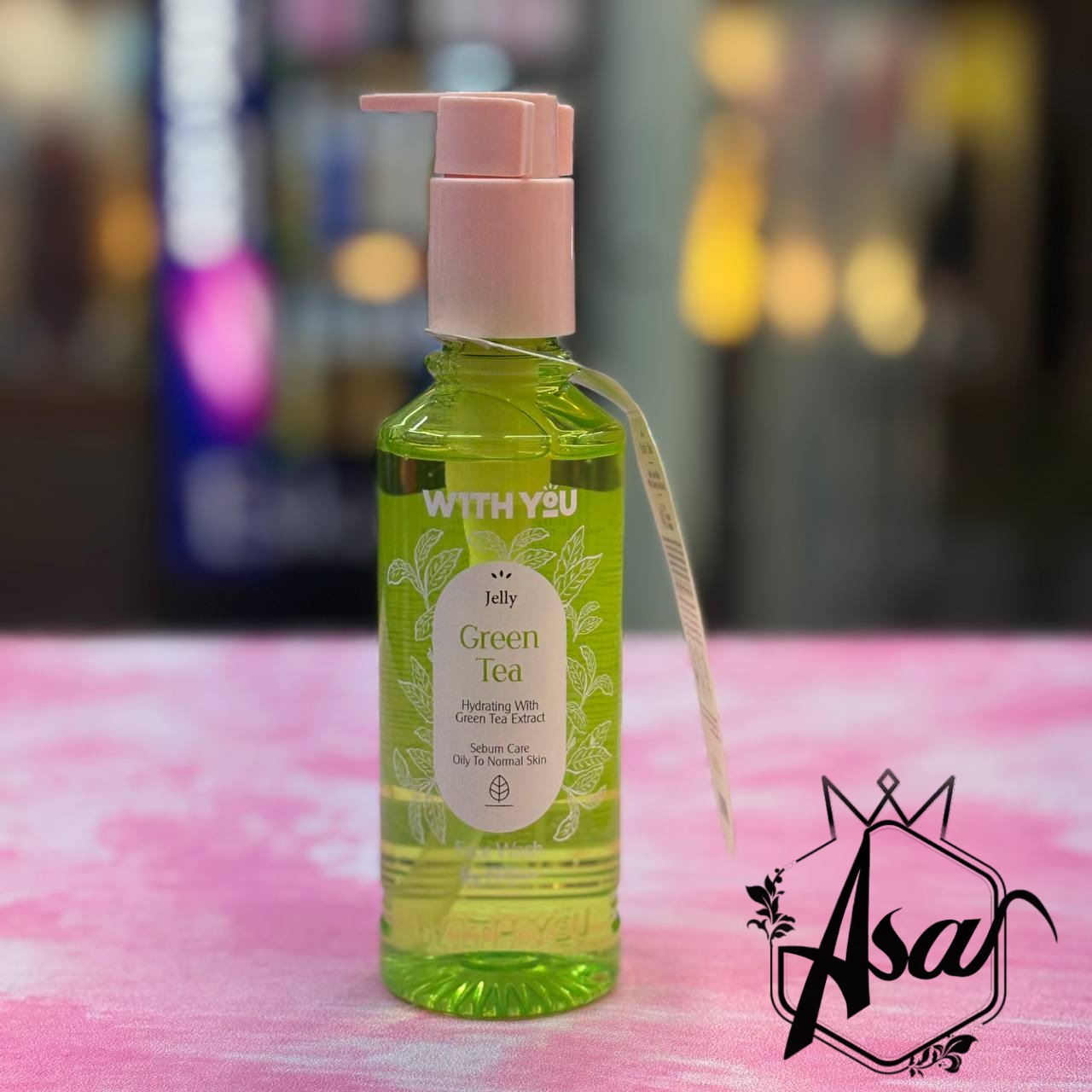 ژل شست و شو صورت ویت یو with you