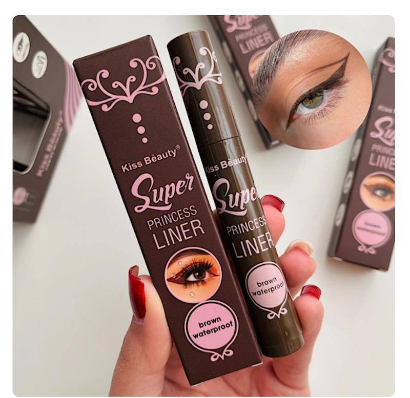 خط چشم قهوه ای کیس بیوتی