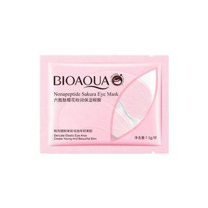 ماسک ورقه ای زیر چشم نوناپپتید ساکورا بیوآکوا - BIOAQUA Nonapeptide Sakura Eye Mask