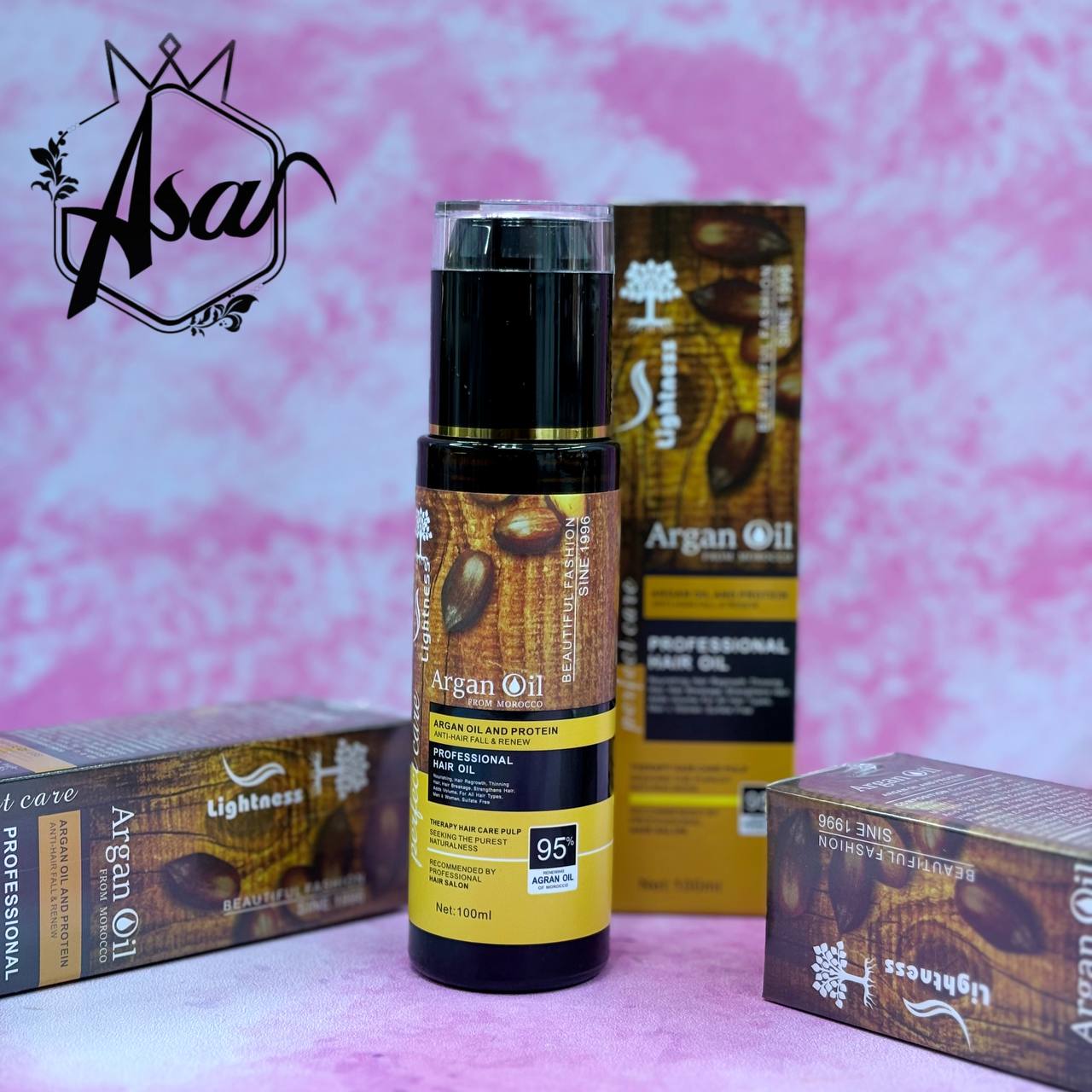 سرم مو آرگان لایتنس