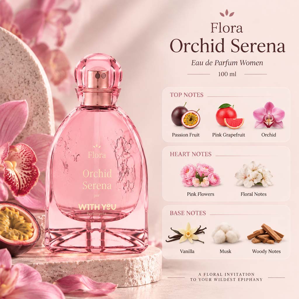 ادکلن زنانه ویت یو ارکید سرنا (Orchid Serena) حجم 100 میل