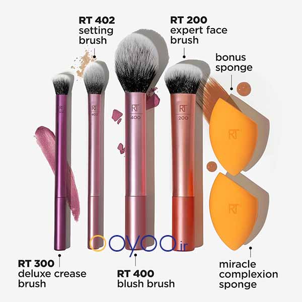 ست باش 6 تیکه ریل تکنیک Real Techniques