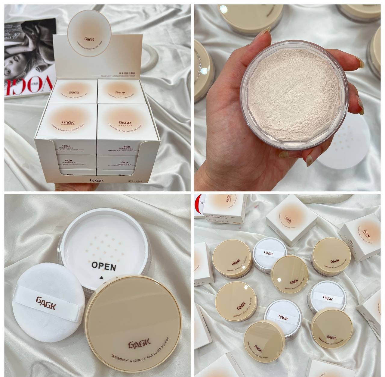 پودر فیکس کاسه ای گگ