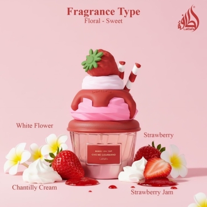 ادکلن لطافه گیو می گورماند مدل (بری آن تاپ) 30 میل