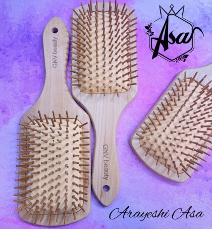 برس چوبی  مستطیلی GNV BEAUTY